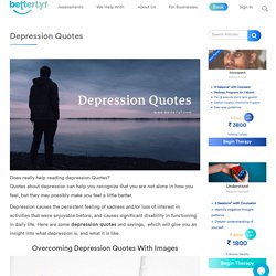 Inspirational Quotes for Depression