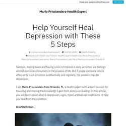 Help Yourself Heal Depression with These 5 Steps