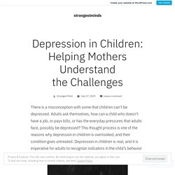 Helping Mothers Understand the Challenges