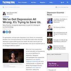 We’ve Got Depression All Wrong. It’s Trying to Save Us.