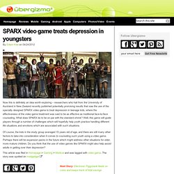 SPARX video game treats depression in youngsters