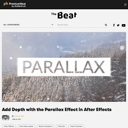 Add Depth with the Parallax Effect in After Effects