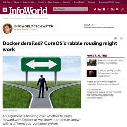 Docker derailed? CoreOS’s rabble rousing might work