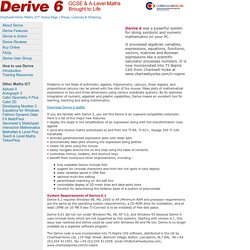 Derive 6 Mathematics Software