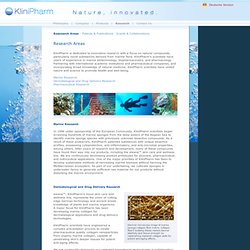 Research – Marine Sponges, Drug Delivery, Dermatology, Pharmaceutical Technology, Natural Compounds