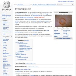 Dermatophytose