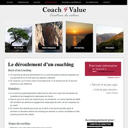 Coach 4 Value : créateur de valeur