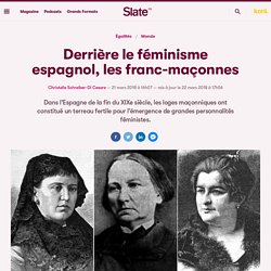 Derrière le féminisme espagnol, les franc-maçonnes