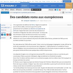 Des candidats roms aux européennes