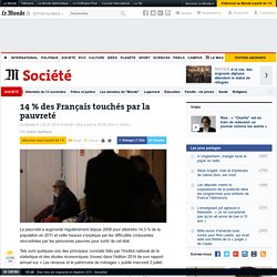 14 % des Français touchés par la pauvreté