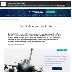 Des Rafale en mer Egée