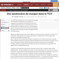 Flash Eco : Des sandwiches de marque dans le TGV
