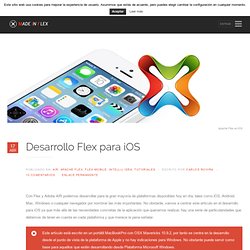 Creando soluciones RIA con Apache Flex