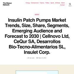Insulin Patch Pumps Market Trends, Size, Share, Segments, Emerging Audience and Forecast to 2030