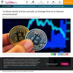 Bitcoin: bulle, montage Ponzi