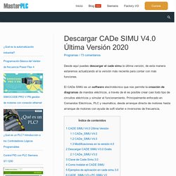 Descargar CADe_SIMU V4.0 Gratis última versión 2020