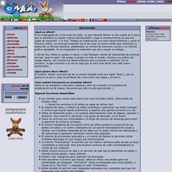 Sitio Oficial de eMule. Descargas, ayudas, documentación, novedades,