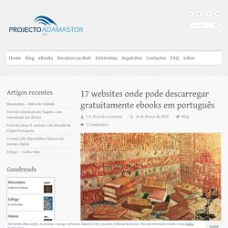 17 websites onde pode descarregar gratuitamente ebooks em português