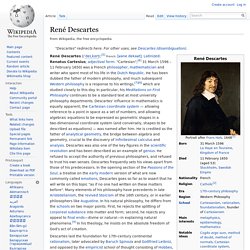 René Descartes