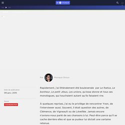 Billet Deschamspons : regardez l'entrevue avec Yvon Deschamps
