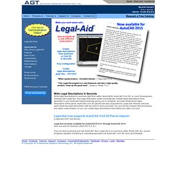 Legal Description Writer for Civil 3D, AutoCAD and Land Desktop