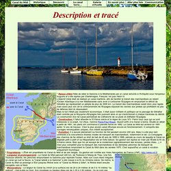 Le Canal du Midi en Languedoc : description et tracé