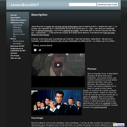 James Bond 007 à travers les Films - sites.google.com