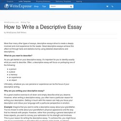 Write a descriptive essay about a picture centre