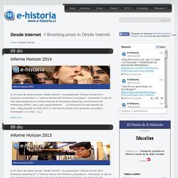 Desde Internet- Un portal de historia y TIC