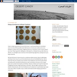 Kleeja (Cardamom-Wheat Cookies)