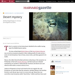 Desert mystery