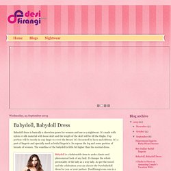 Desifirangi Online Shopping Store: Babydoll, Babydoll Dress