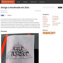 Design a Handmade Art Zine