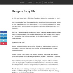 Design a Lucky Life