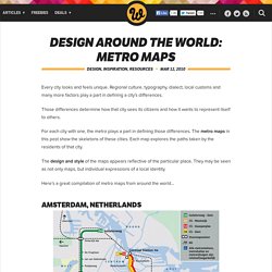 Design Around the World: Metro Maps