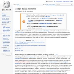 Design-based research
