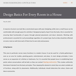 Design Basics For Every Room in a House