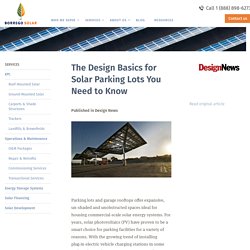 The Design Basics for Solar Parking Lots You Need to Know - Borrego Solar