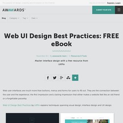 Web UI Design Best Practices: FREE eBook