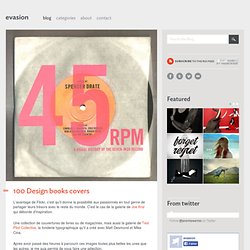 100 Design books covers - Graphisme