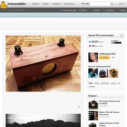 Design and Build your own Pinhole Camera