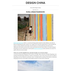 Design China - Rural Urban Framework