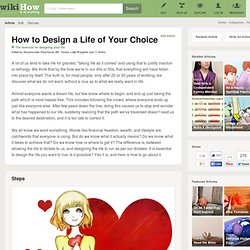 12 Tips on How to Design a Life of Your Choice