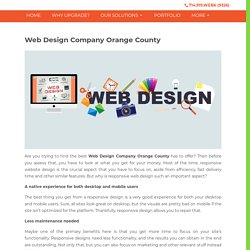 Web Design Company Orange County - Orange Web group