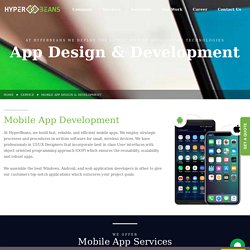 Mobile App development services in India & USA