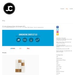 10 sites design et bien développés #11 I Julien Coppola
