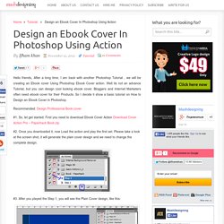 Design an Ebook Cover In Photoshop Using Action