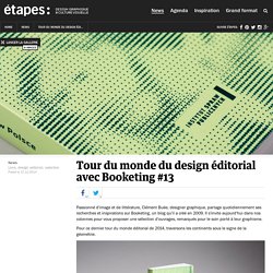 Tour du monde du design éditorial avec Booketing #13