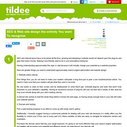 SEO & Web site design the entirety You want To recognise