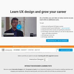 Online User Experience Courses